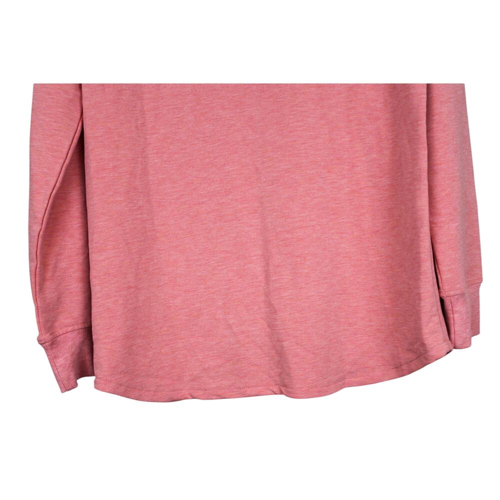 The Black Dog Orange V-neck Long Sleeve Casual Tunic Hoodie Size XS - Picture 6 of 9